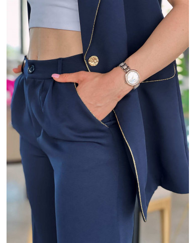 Blazer Navy Goldline