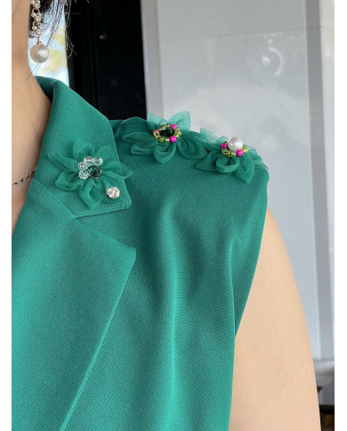 Blazer Emerald Blossom