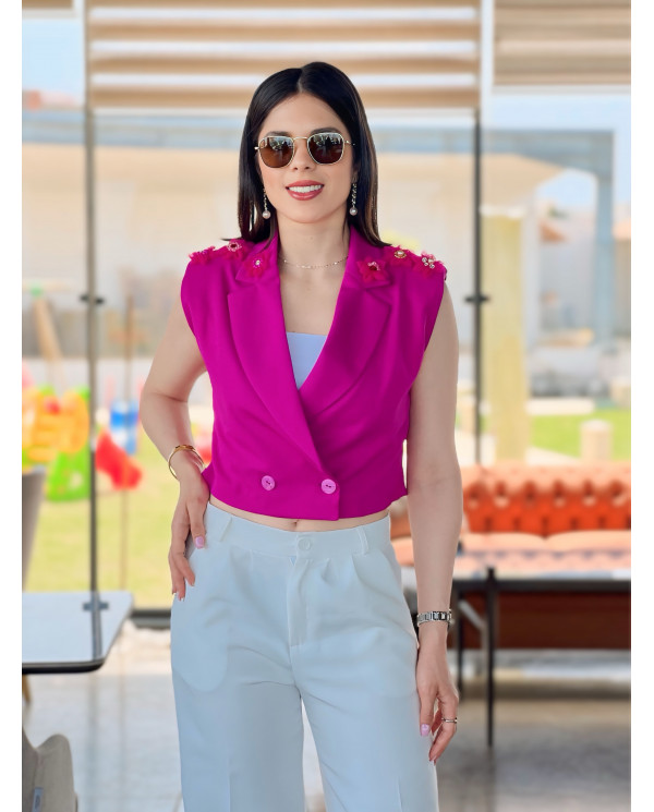 Blazer Fuchsia Blossom