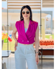 Blazer Fuchsia Blossom