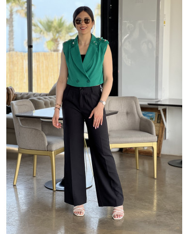 Blazer Emerald Blossom