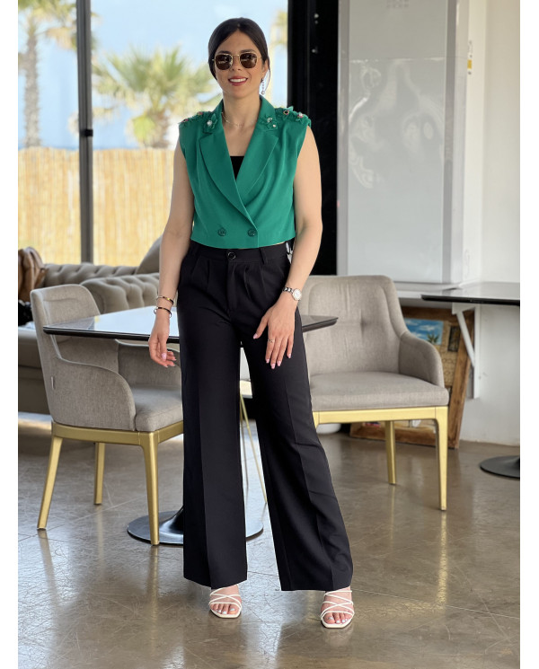 Blazer Emerald Blossom